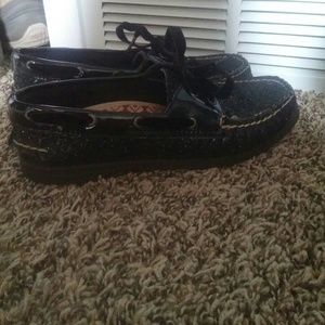 Sperry A/O with glitter