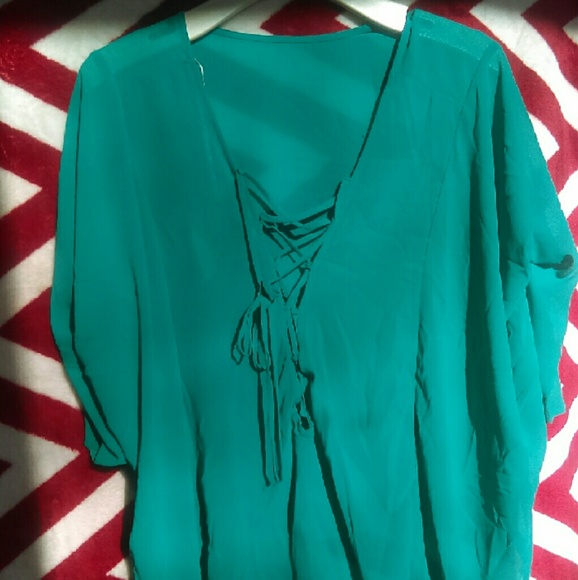 NEW Teal Oversized Top