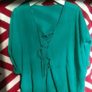 NEW Teal Oversized Top