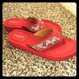 FLASH SALE! Coach Sandals