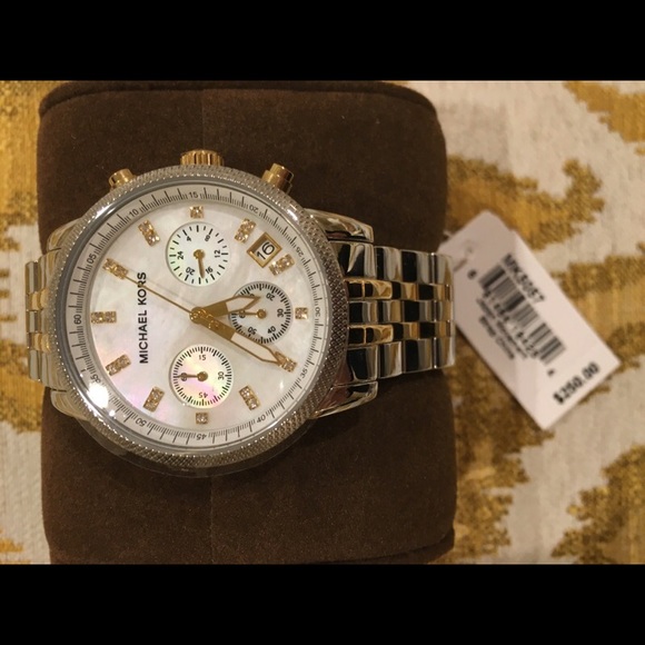 Micheal Kors Two Toned Watch