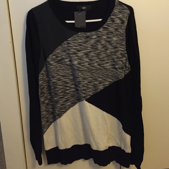 Mossimo Supply Co. Sweaters - Mossimo black and white patterned sweater