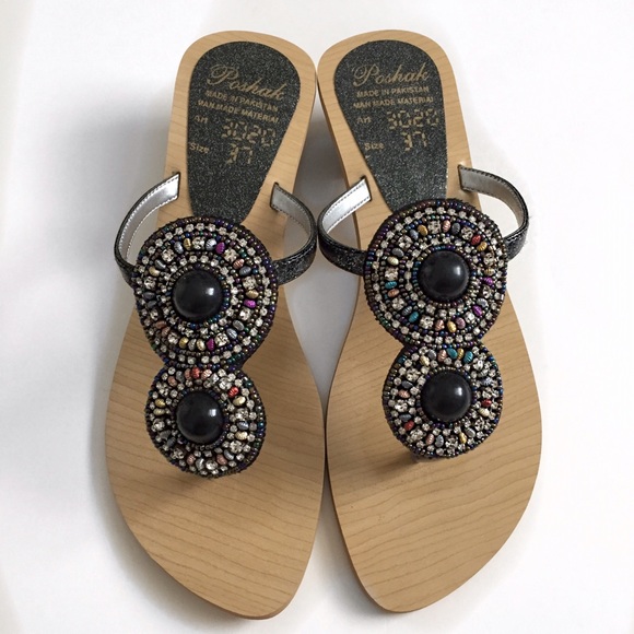 Last cut! Original $60. Unique handmade sandals