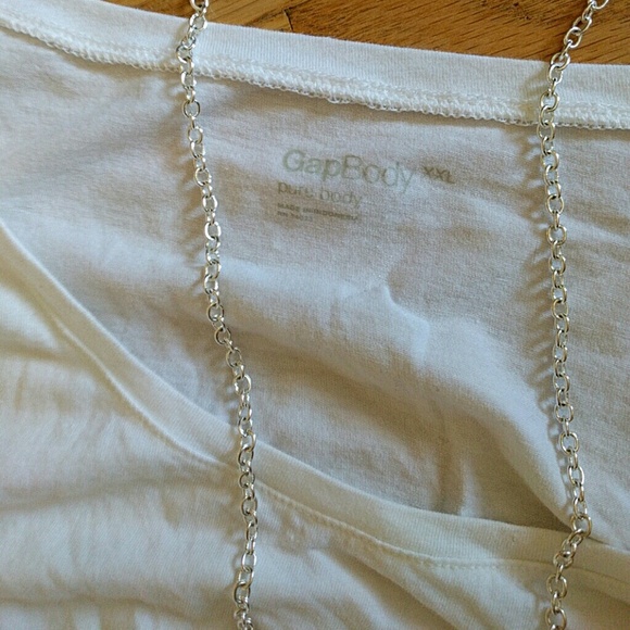 Gap Basic white long sleeve tee - Picture 2 of 3