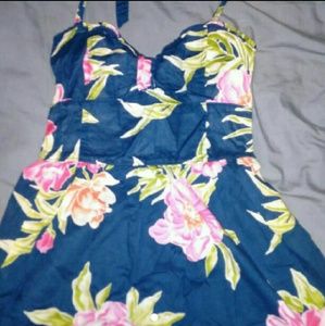 Halter Floral Hollister Summer Dress