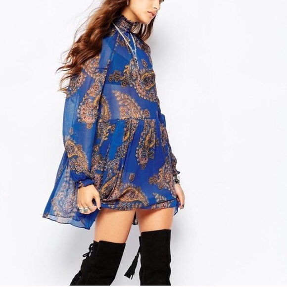Free People Dresses & Skirts - Free People paisley mini dress