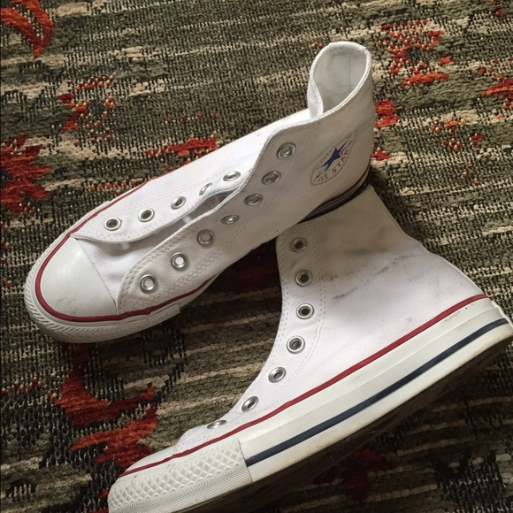 Converse White High Top