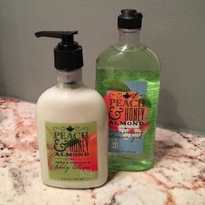 Bath and Body Works body lotion and shower gel