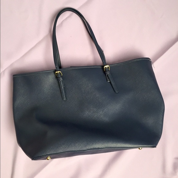 Large Navy Tote