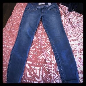 Blue skinny jeans by Abercrombie & Fitch