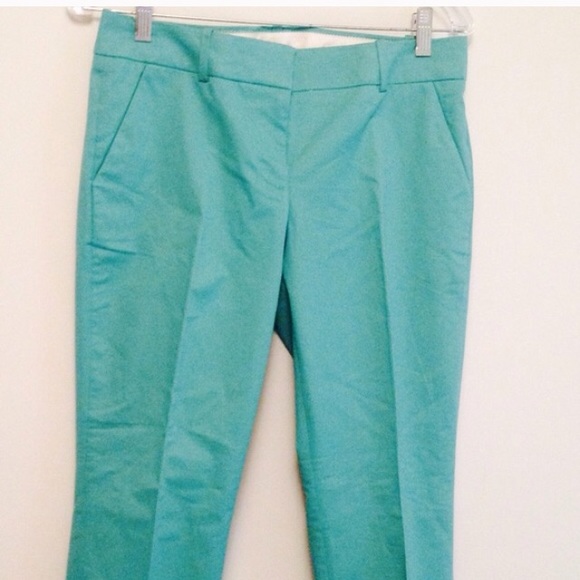 Green j crew Capri - Picture 2 of 2