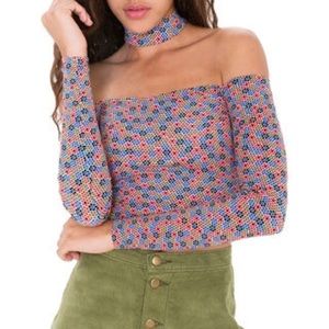 American Apparel Choker Top