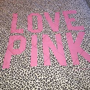 Vs pink quilt