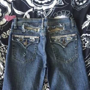 brand new Net Girl slim boot cut jeans.