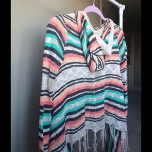 Fringe, Open Cardigan