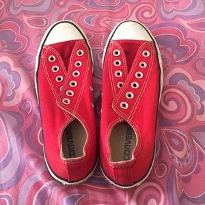 Red Chuck Taylor's