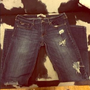 Hollister size 11 skinny jeans