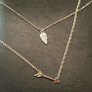 Two dainty necklaces!