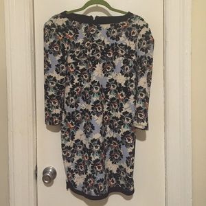 3/4 sleeve Floral dress