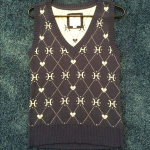 Sweater Vest Navy Medium