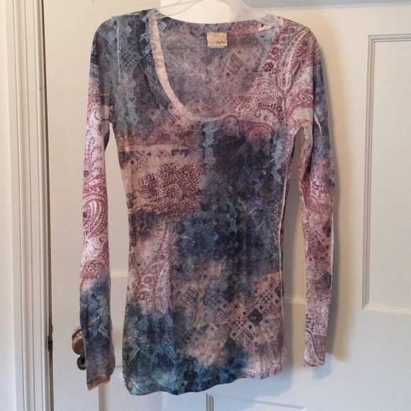 Daytrip tie-dye effect embellished t-shirt