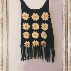 XXI Fringe Flower Tank 🌻