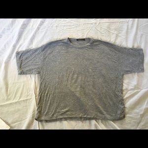 Plain gray t shirt from Brandy Melville