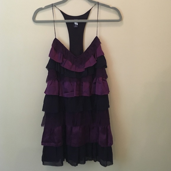 Free People Tops - Free People Purple Ruffle Top