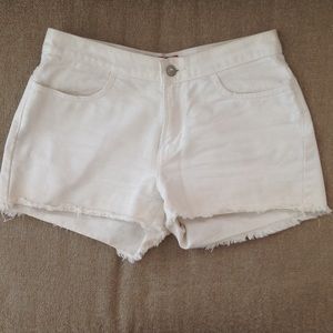 White shorts