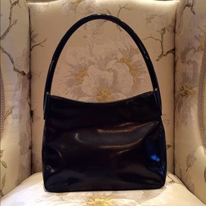 Prada matted patent leather bag!