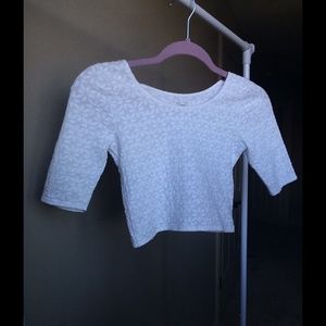 Cropped, Fitted, 3/4 TShirt