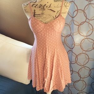 Pink Polka Dot Dress