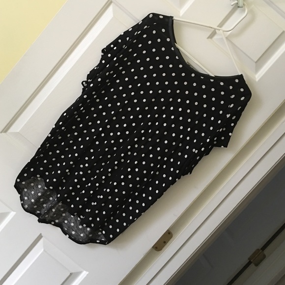 Zara Zipper Back Tee