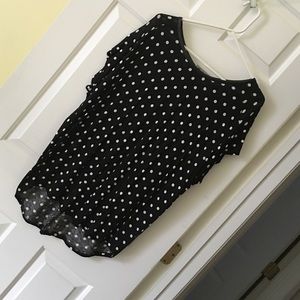 Zara Zipper Back Tee