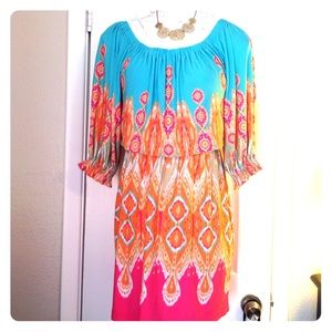 Boston Proper comfy cute travel dress