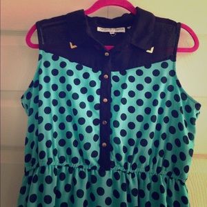 Retro Style Hi-lo Dress