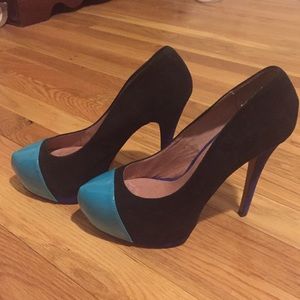 Multicolored 5 inch heel