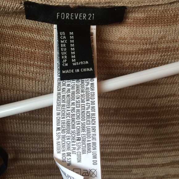 Forever 21 poncho! - Picture 2 of 3