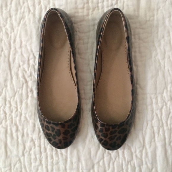 New JCrew leopard flats