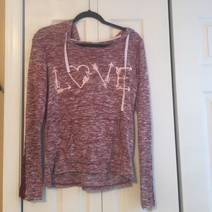 This hoodie type shirt
