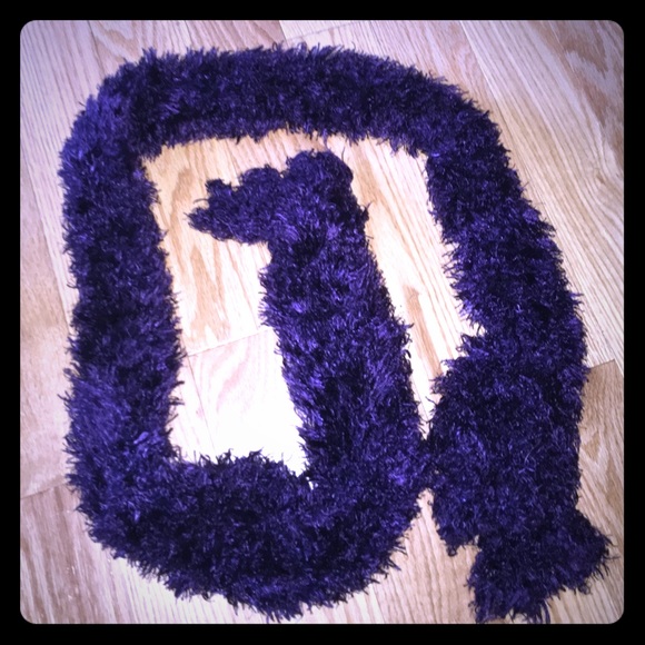 Soft purple multi ware scarf