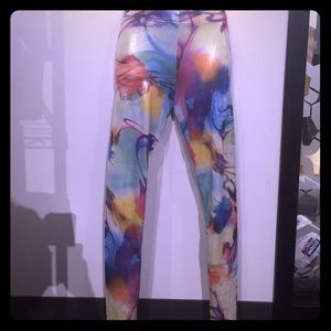 Blackmilk limited edition splatter shiny pant