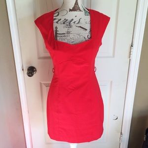 Red Pencil Dress
