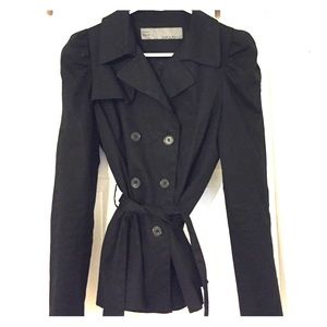 Black Zara Basic jacket