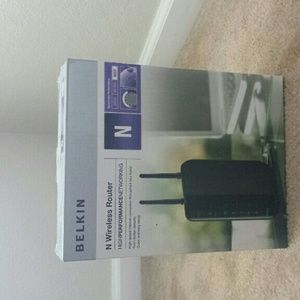 Belkin woreless router