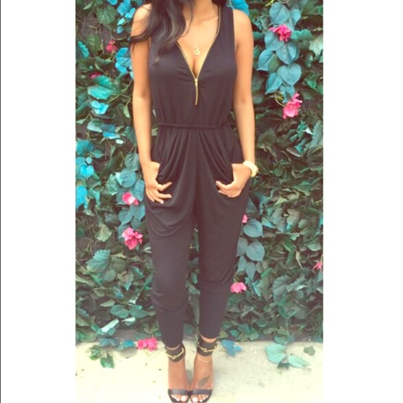 Black jumpsuit