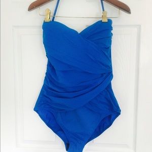 Gottex beautiful blue swim suit