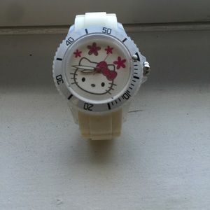 White Hello Kitty Watch