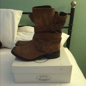 Tan ankle boots