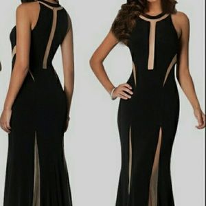 Long Maxi dress with fishtail